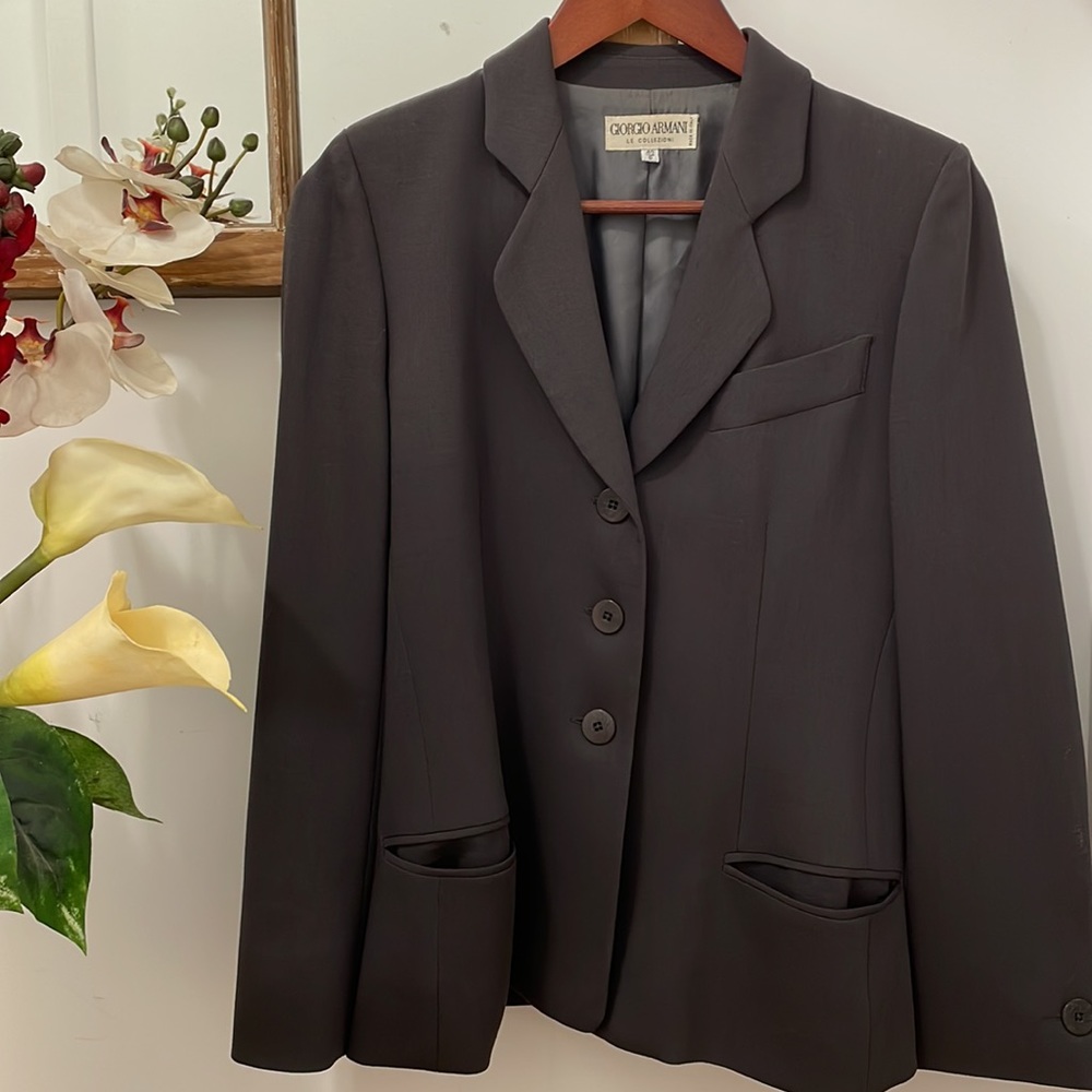 Giorgio Armani “Le Collezioni” blazer suit jacket